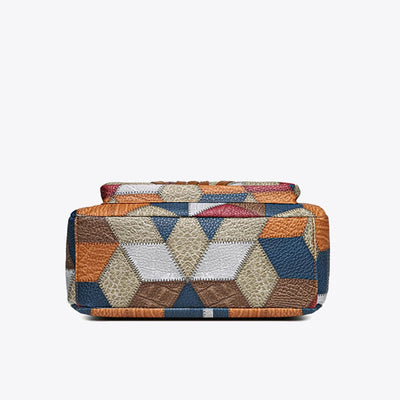 Adele Patchwork Shoulder Bag
