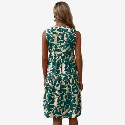 Séraphine™ | Timeless Botanical Print Dress