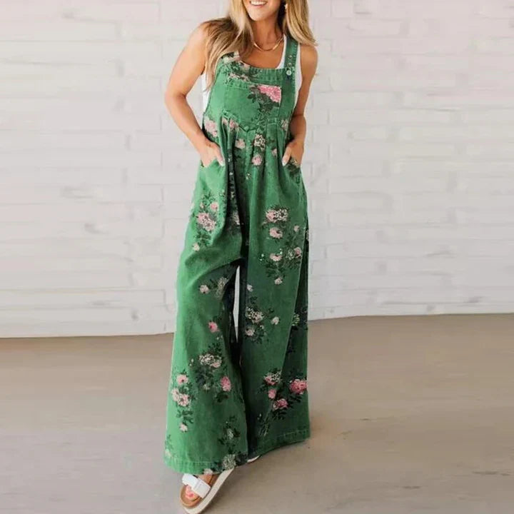 Charlize | Handcrafted Cotton Jumpsuit