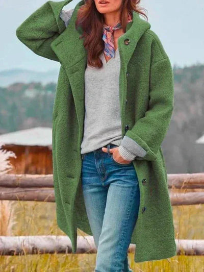 Adele - Stylish long winter jacket