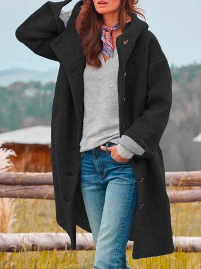 Adele - Stylish long winter jacket