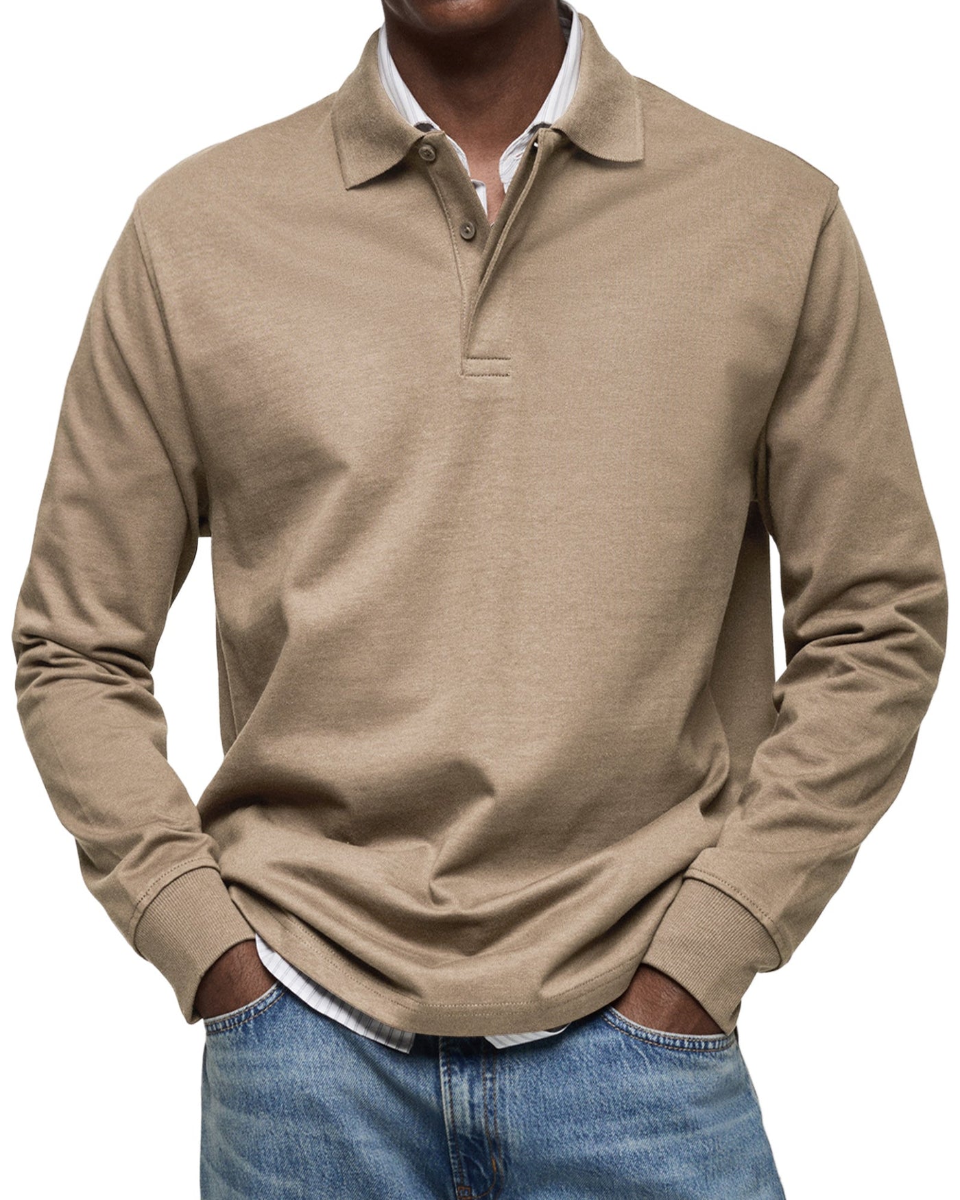 BJORN | Classic Long Sleeve Polo Shirt