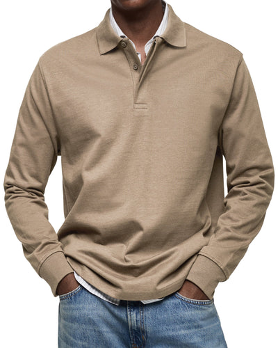 BJORN | Classic Long Sleeve Polo Shirt