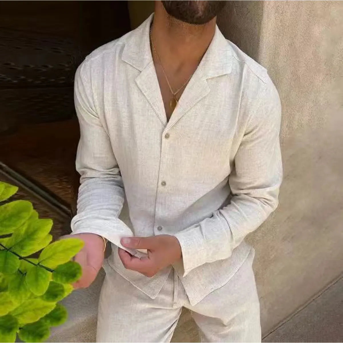 David™ | Complete summer outfit for men in linen
