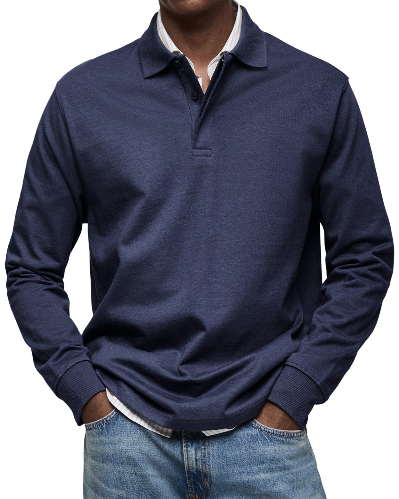 BJORN | Classic Long Sleeve Polo Shirt