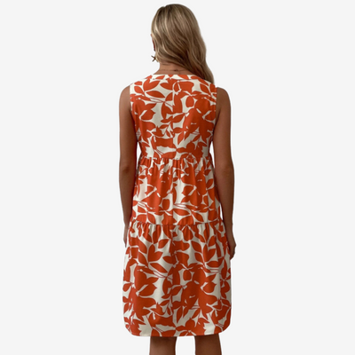 Séraphine™ | Timeless Botanical Print Dress