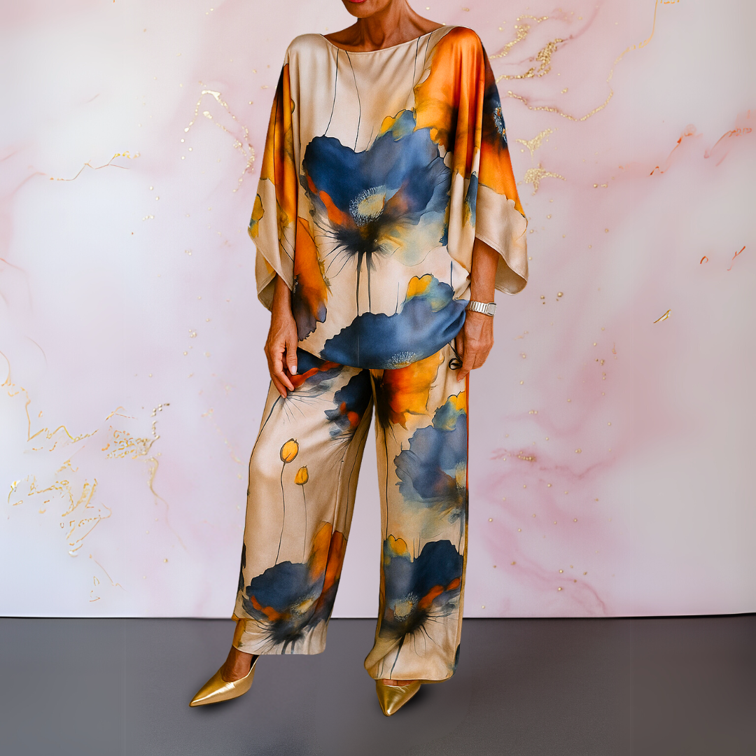 Amahle™ | Satin Two-Piece Women's Set