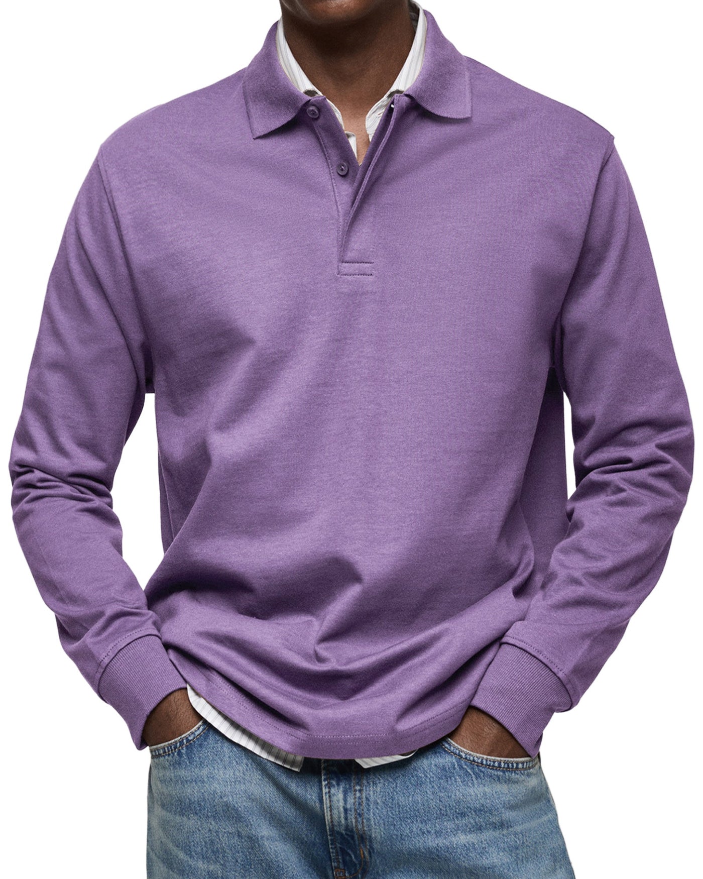 BJORN | Classic Long Sleeve Polo Shirt