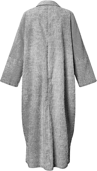 Stripe™ | Long Sleeve Shirt Dress