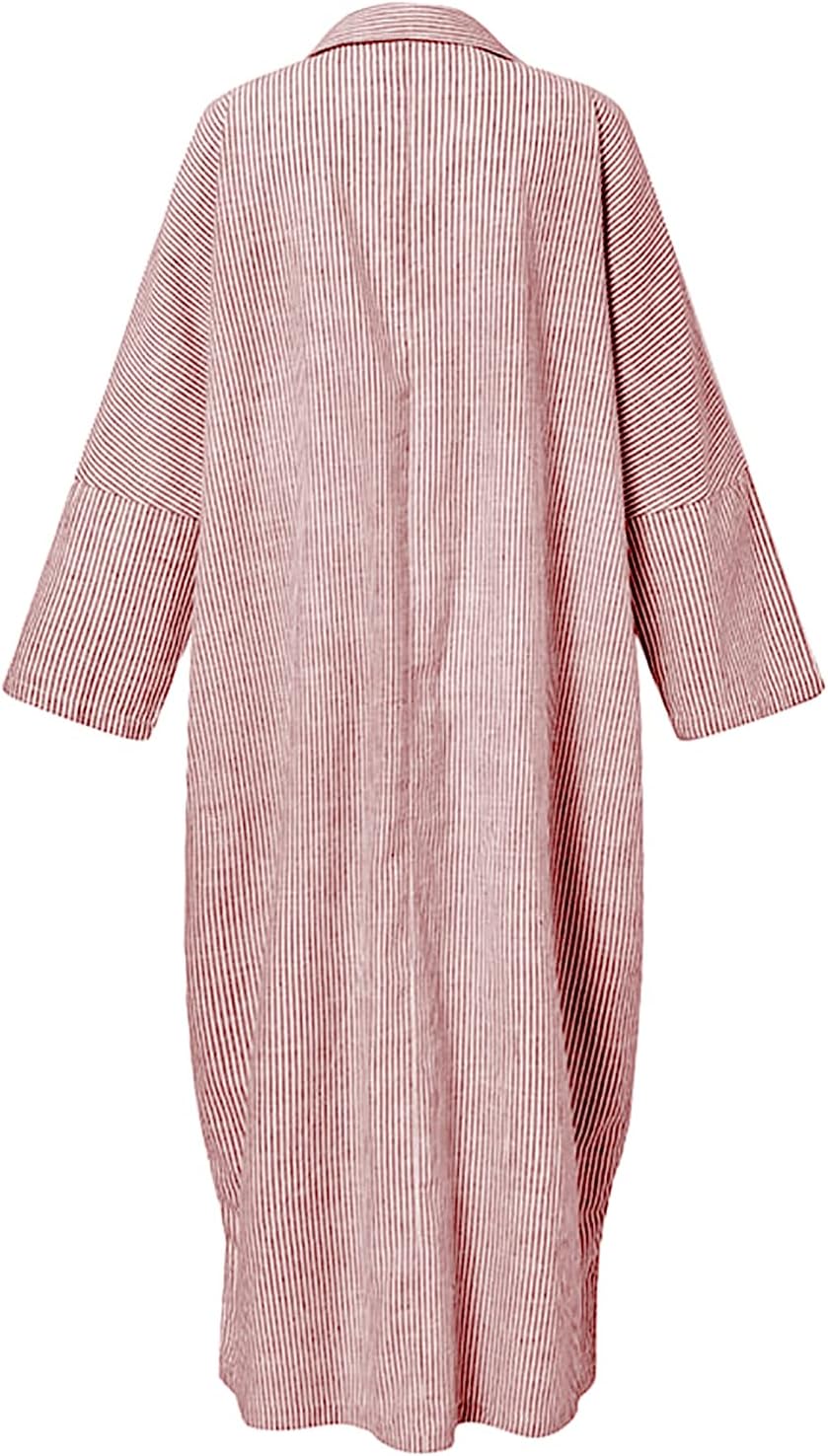 Stripe™ | Long Sleeve Shirt Dress