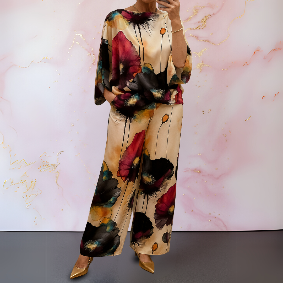 Amahle™ | Satin Two-Piece Women's Set