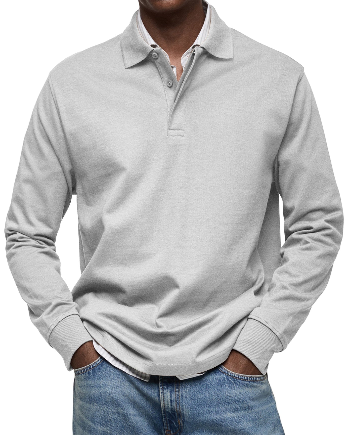 BJORN | Classic Long Sleeve Polo Shirt