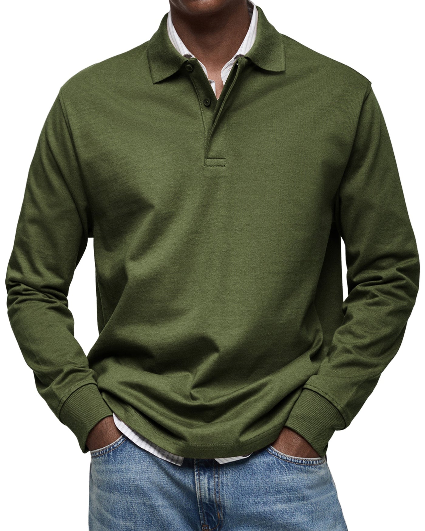 BJORN | Classic Long Sleeve Polo Shirt