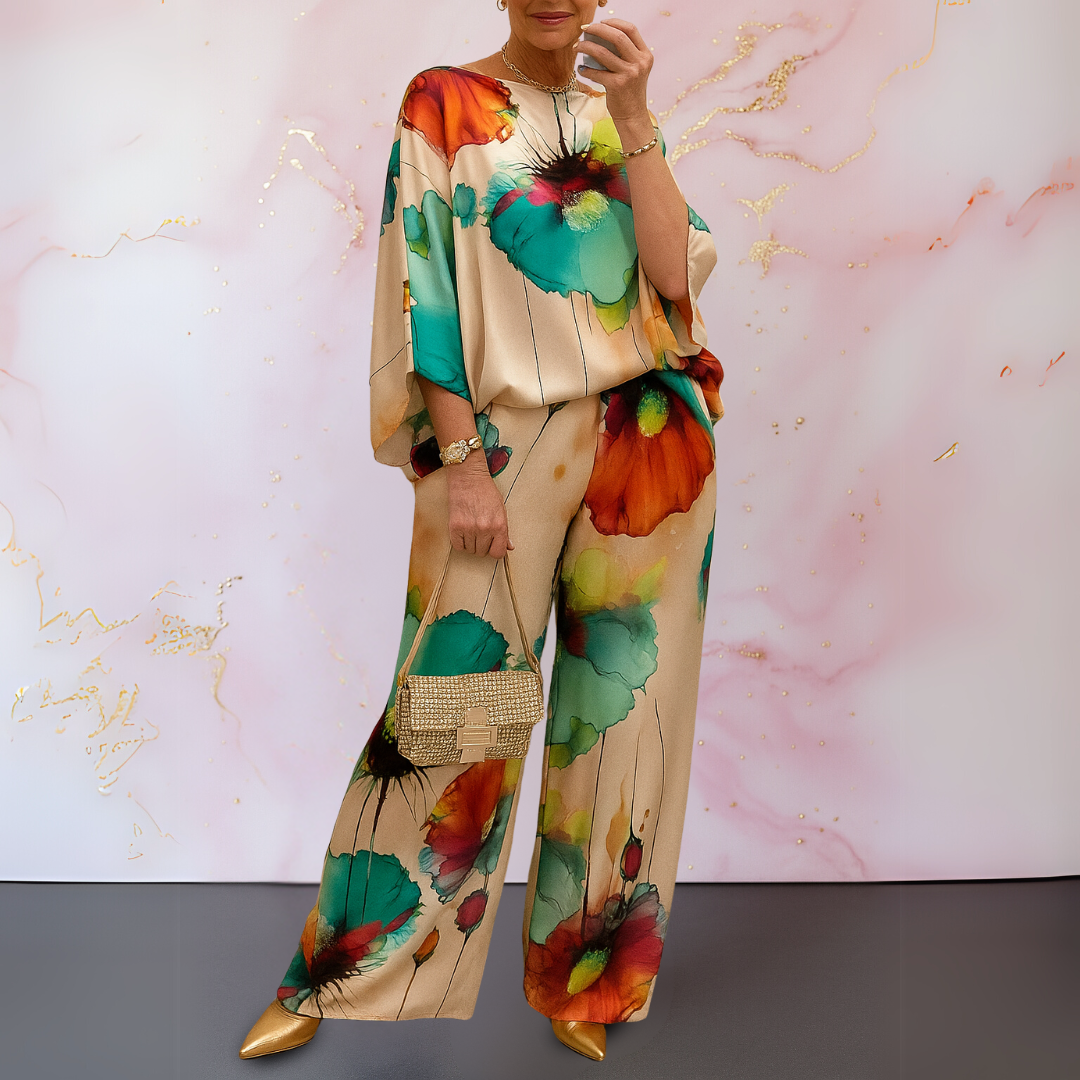 Amahle™ | Satin Two-Piece Women's Set