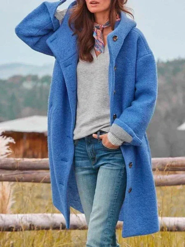 Adele - Stylish long winter jacket