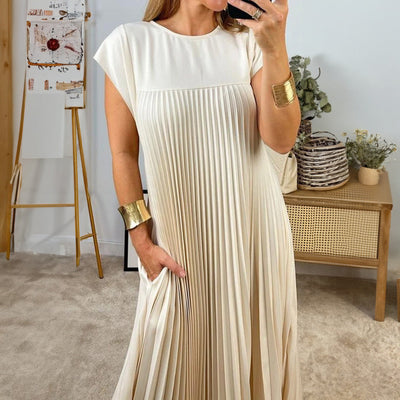 Marli | Striped Midi Dress