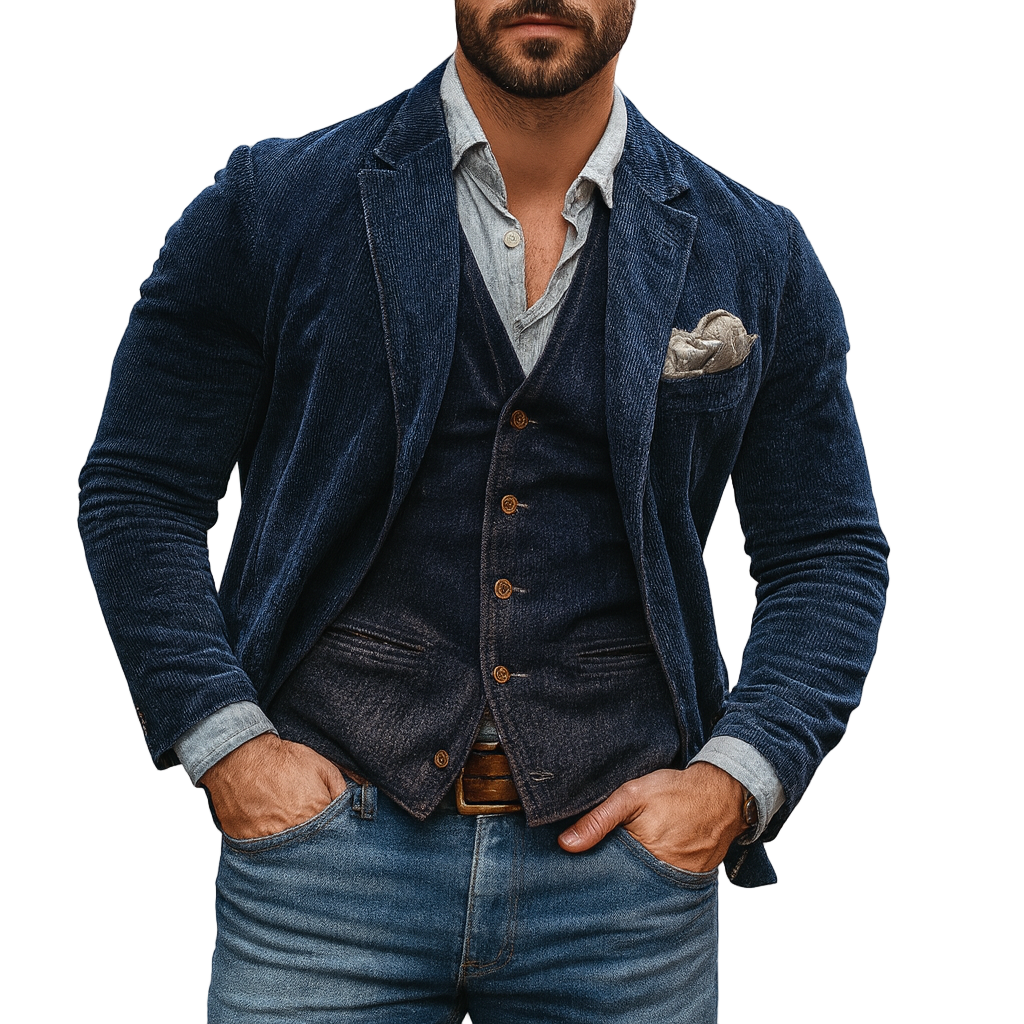 Robert - Classic Blazer and Waistcoat
