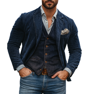 Robert - Classic Blazer and Waistcoat