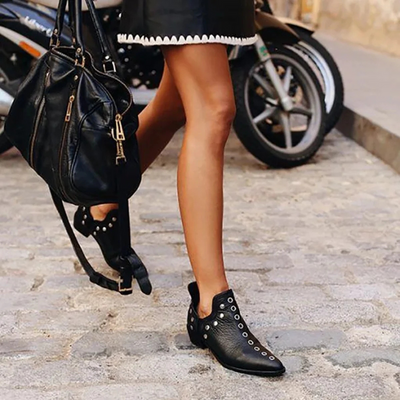 Aurora | Suede Leather Ankle Boots