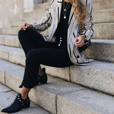 Aurora | Suede Leather Ankle Boots