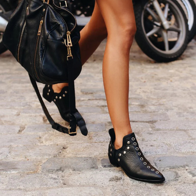 Aurora | Suede Leather Ankle Boots