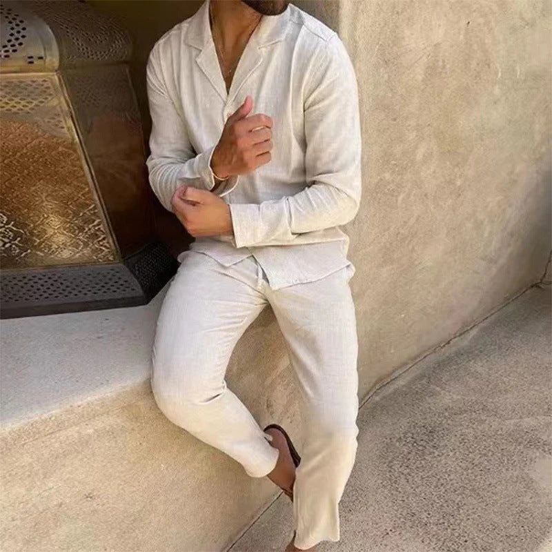 David™ | Complete summer outfit for men in linen