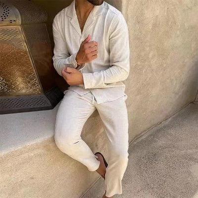 David™ | Complete summer outfit for men in linen