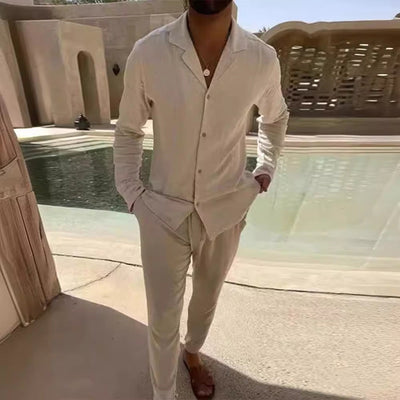 David™ | Complete summer outfit for men in linen
