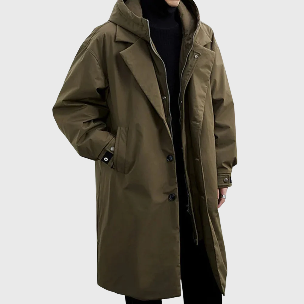 Windproof and waterproof jacket with hood