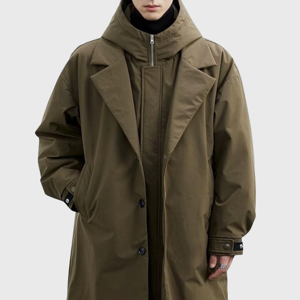 Windproof and waterproof jacket with hood