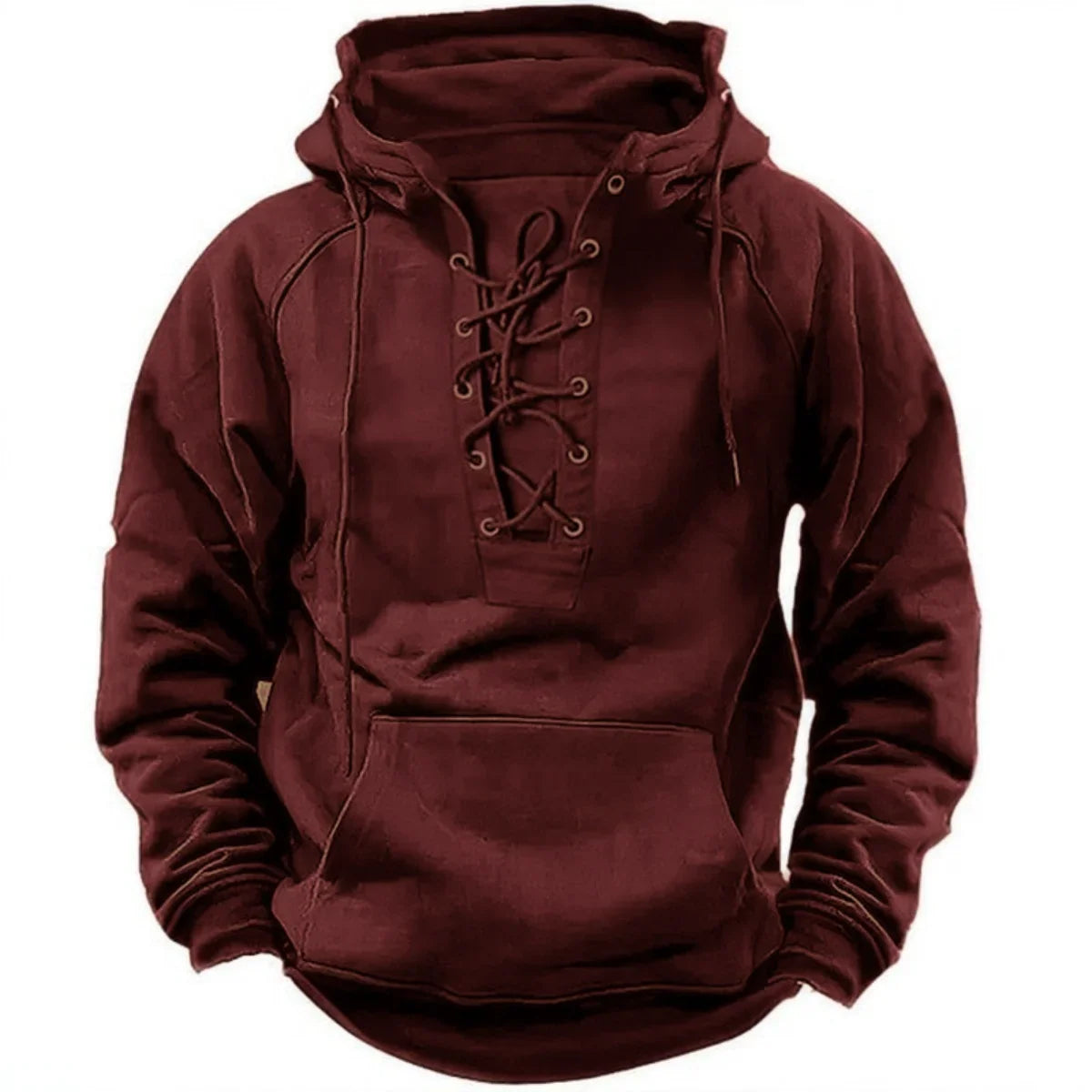 Robert™ – Retro outdoor hoodie with drawstrings, designed for fall and winter