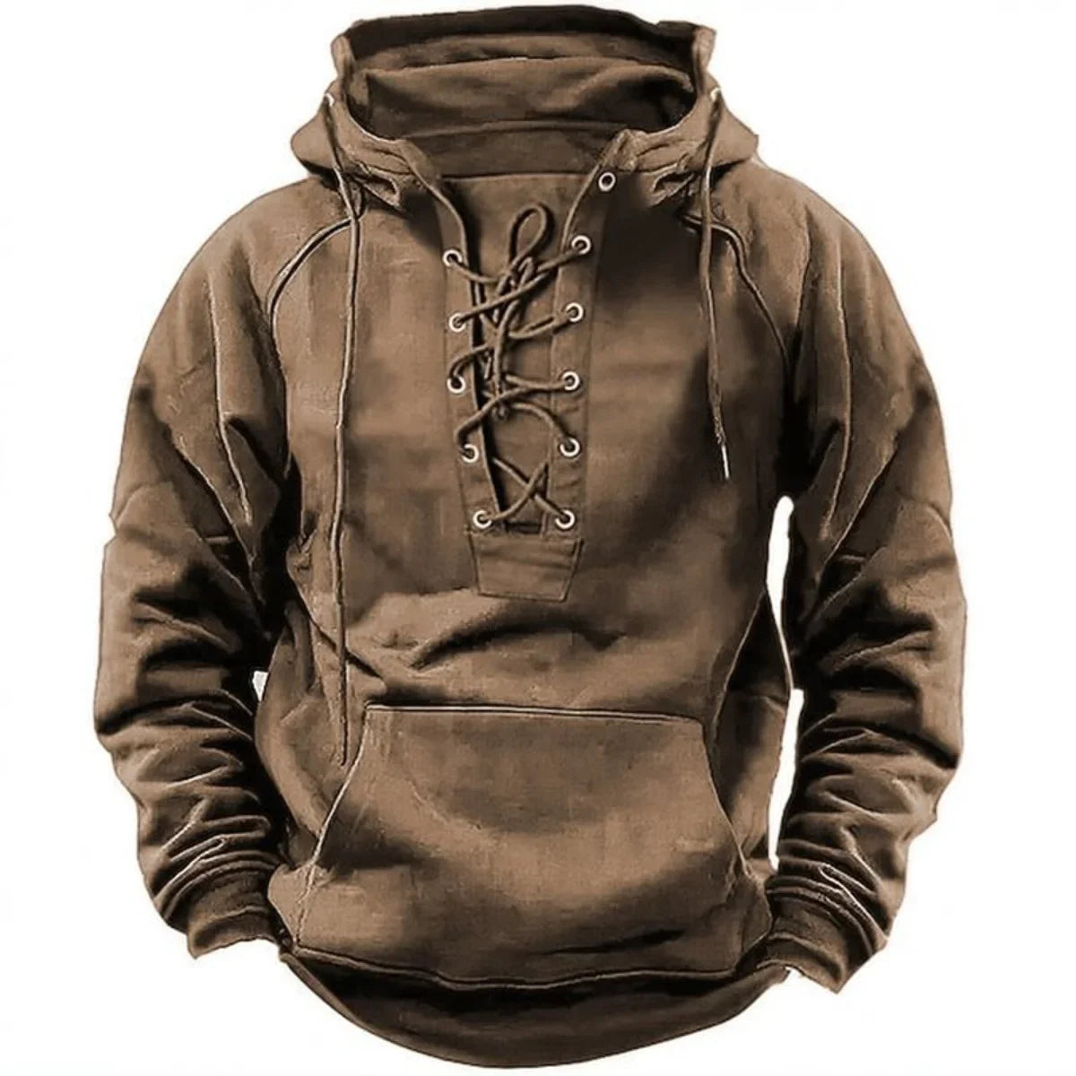 Robert™ – Retro outdoor hoodie with drawstrings, designed for fall and winter