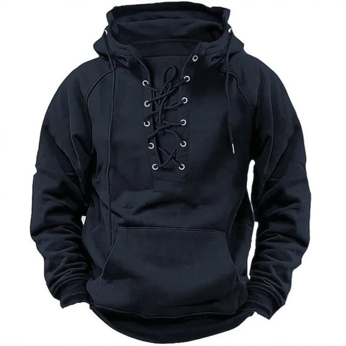 Robert™ – Retro outdoor hoodie with drawstrings, designed for fall and winter