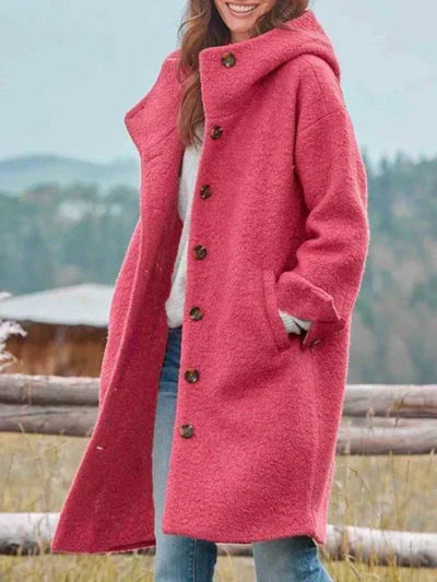 Adele - Stylish long winter jacket