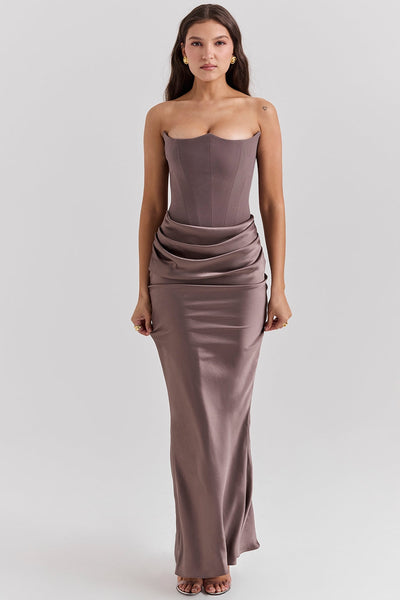Alanis - OFF-Shoulder Maxi Dress