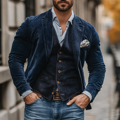 Robert - Classic Blazer and Waistcoat