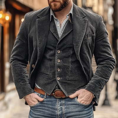 Robert - Classic Blazer and Waistcoat